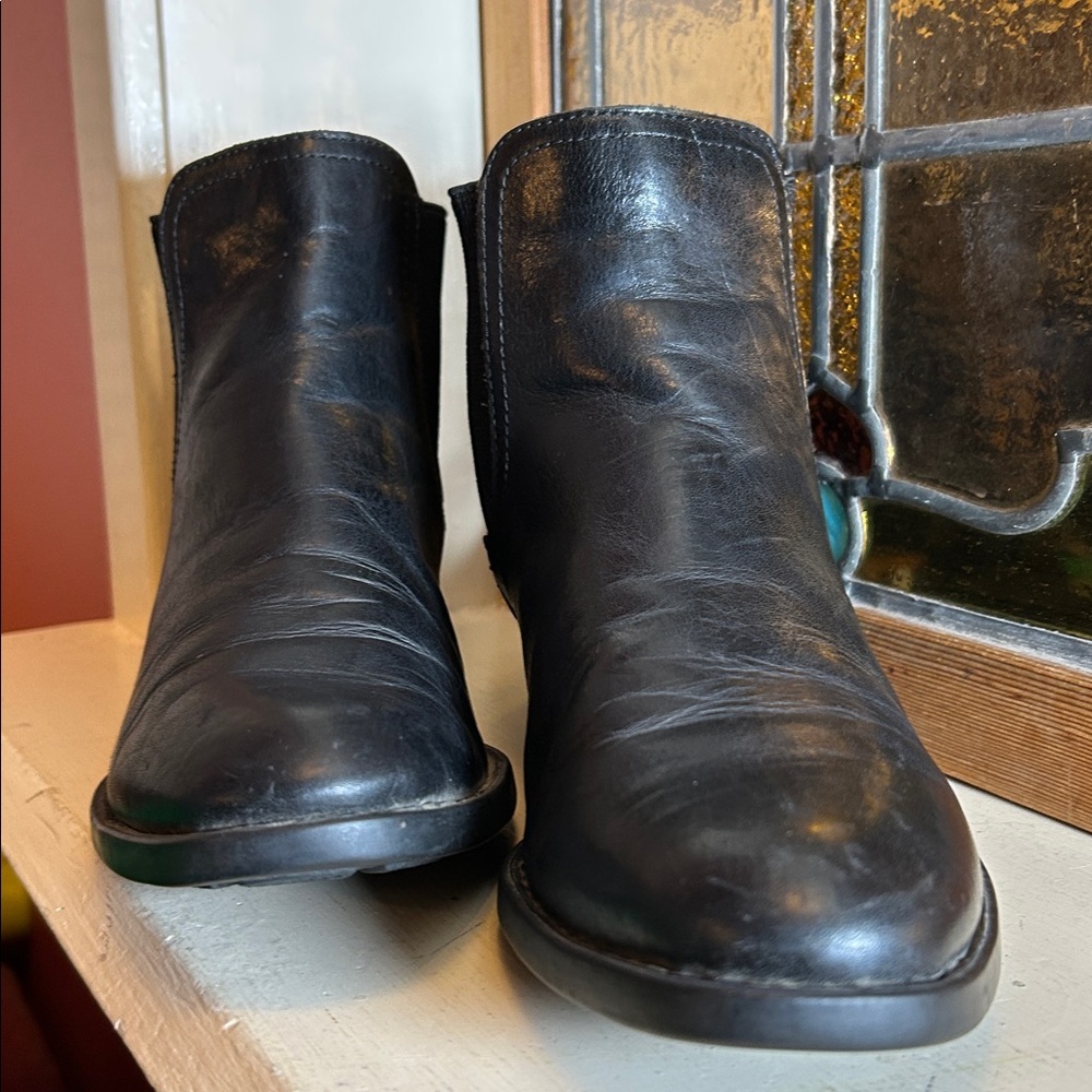 Born Black Ankle Boots